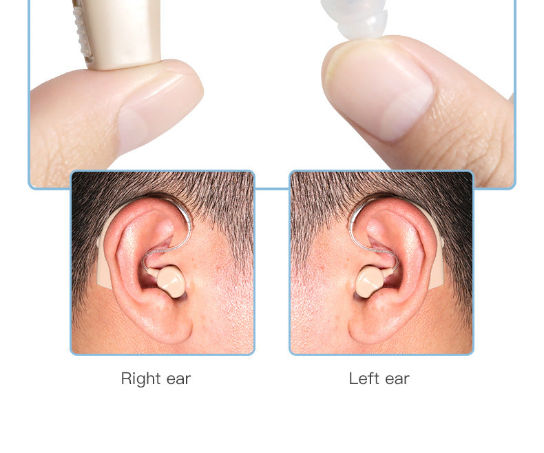 Portable Hearing Aid Sound Amplifier – Elderly Sound Collector & Power Bank Accessory