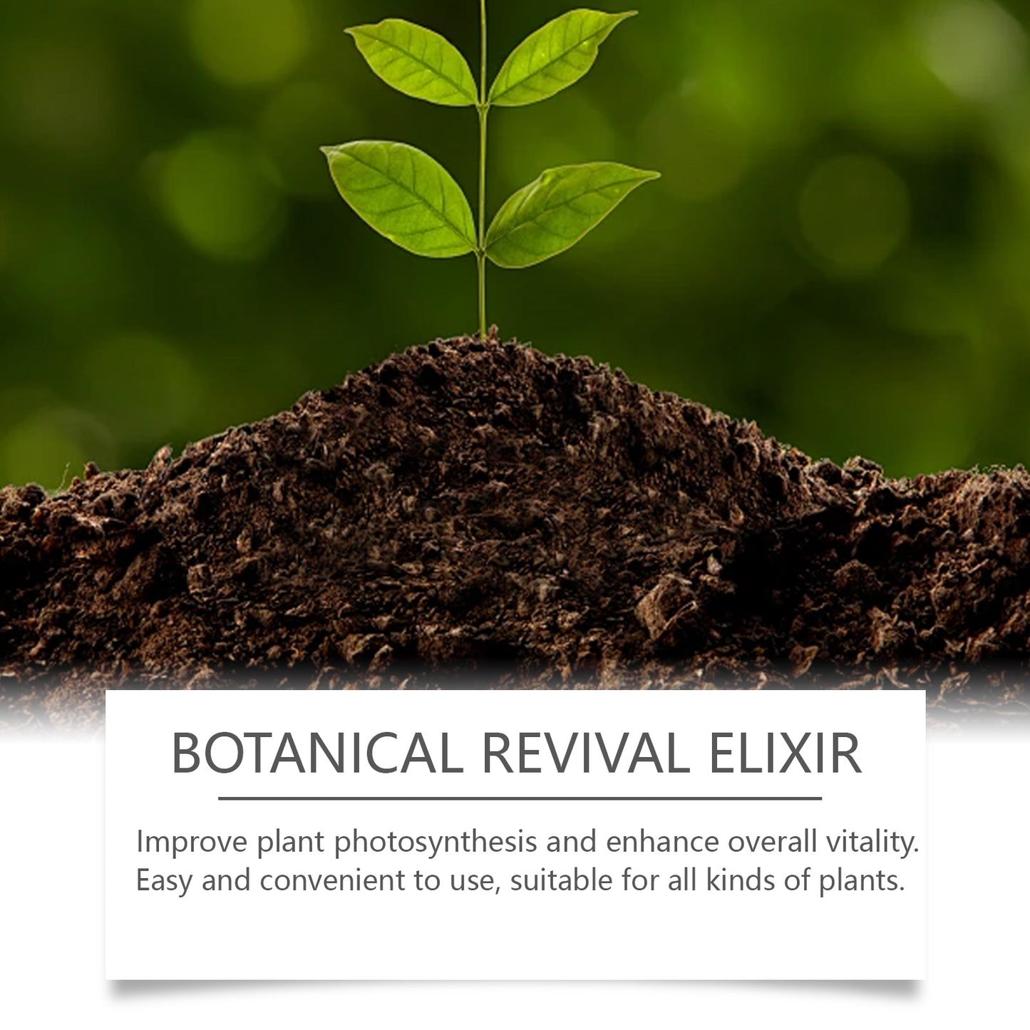 Home Gardening Plant Nutrient Solution – Powerful Leaf Repair & Growth Formula for Indoor and Outdoor Plants