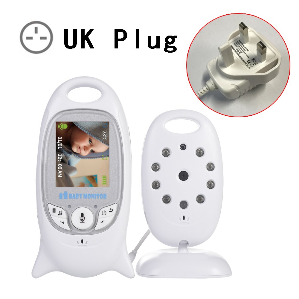 VB601 Baby Monitor 2-Inch Video Nanny Camera with Night Vision, Temperature Monitoring & 8 Lullabies