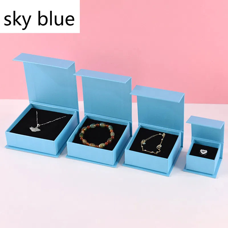 Flip Up Box Jewelry Packaging – Paper Gift Boxes for Earrings, Rings, Necklaces & Bracelets