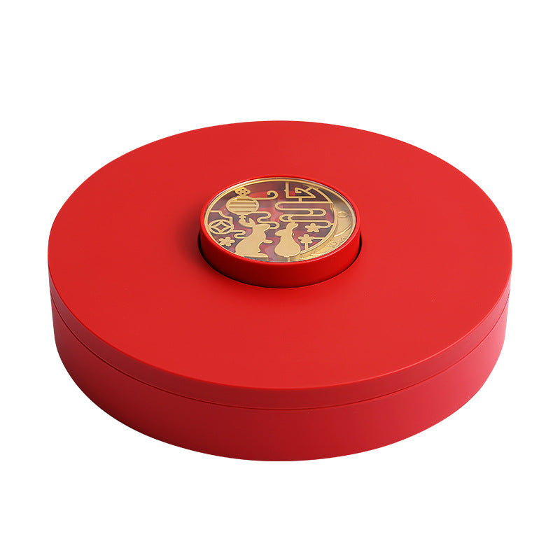 New Year Compartmentalized Candy Tray with Lid – Candy Box for Holidays & Celebrations