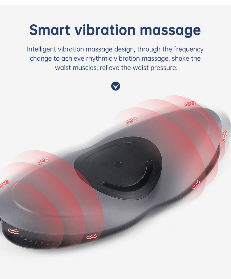 Lumbar Waist Massager – Inflatable Hot Compress Back & Cervical Air Pressure Pain Relief
