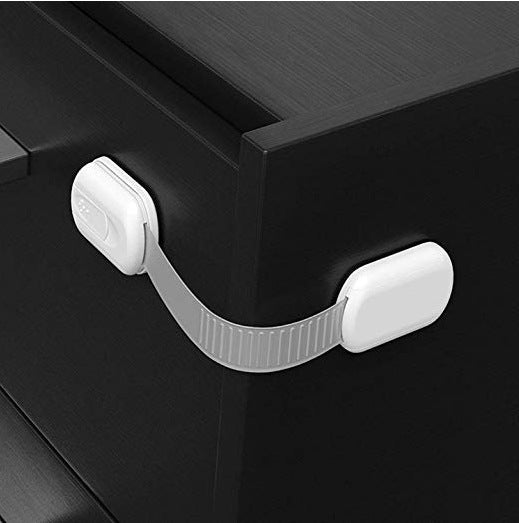 Multi-Functional Children’s Safety Drawer Lock – Baby Cabinet, Refrigerator & Toilet Anti-Pinch Lock