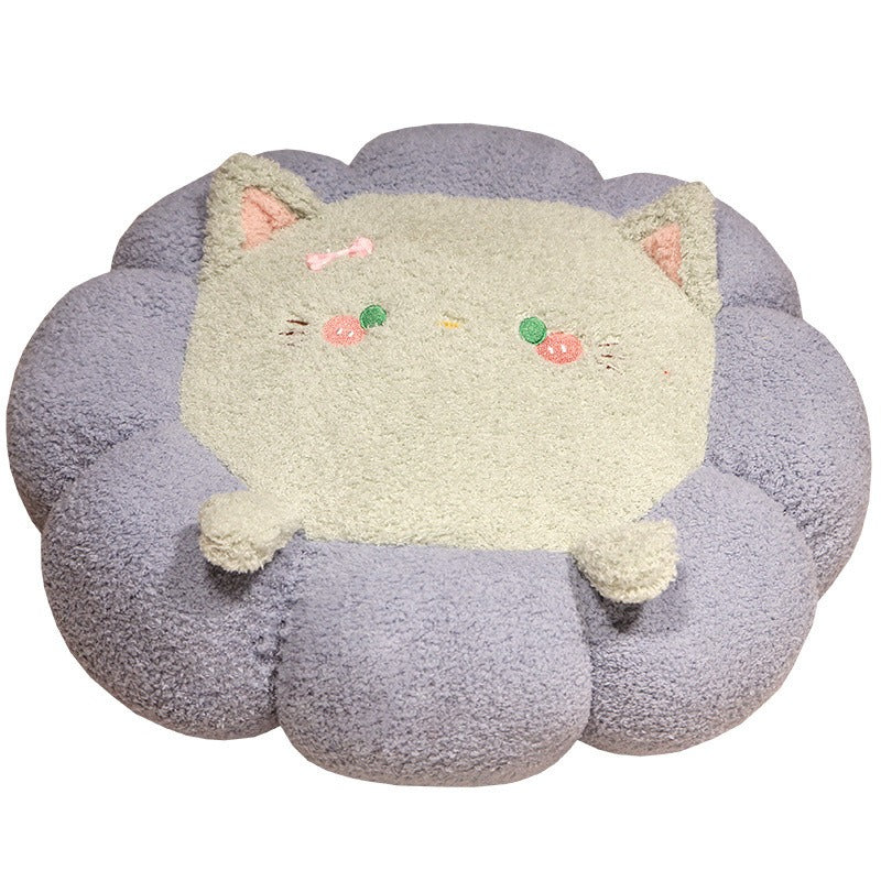 Cool Summer Ice Bean Cushion – Cartoon Tatami Futon Office Chair & Sofa Seat Pad