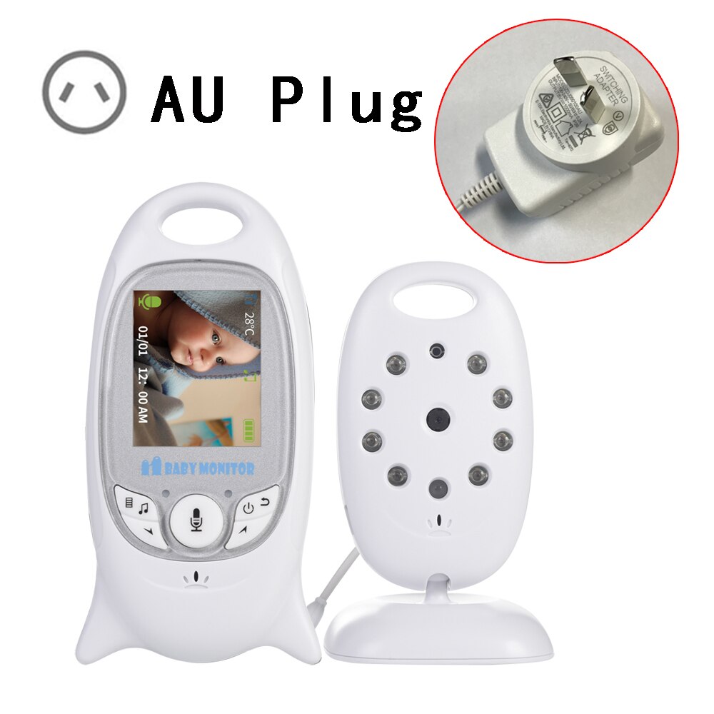 VB601 Baby Monitor 2-Inch Video Nanny Camera with Night Vision, Temperature Monitoring & 8 Lullabies