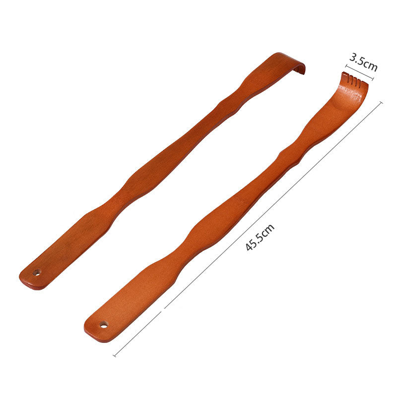 Hand Carved Back Scratching Device – Wooden Old Man Design Comfortable Scratch Tool