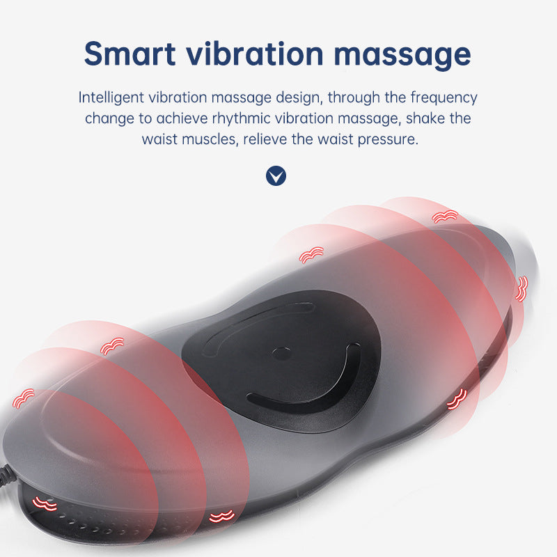 Lumbar Waist Massager – Inflatable Hot Compress Back & Cervical Air Pressure Pain Relief
