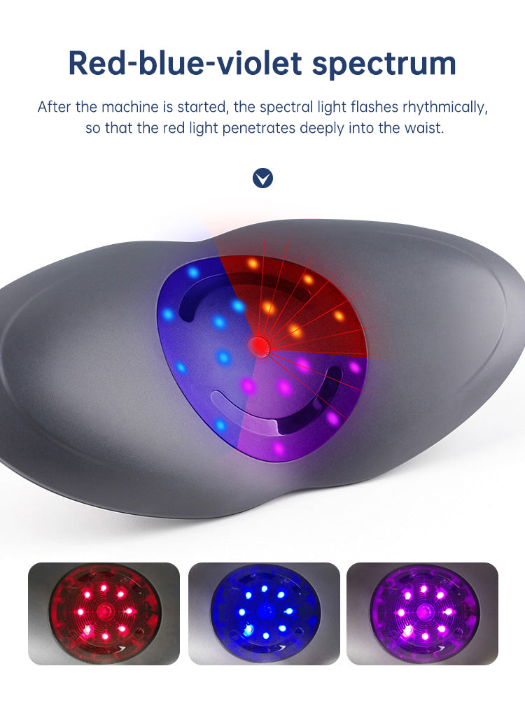 Lumbar Waist Massager – Inflatable Hot Compress Back & Cervical Air Pressure Pain Relief