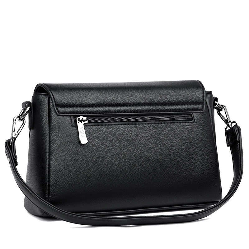 Luxury Women Messenger Bag – Leather Shoulder Tote & Crossbody Handbag for Travel and Casual Use