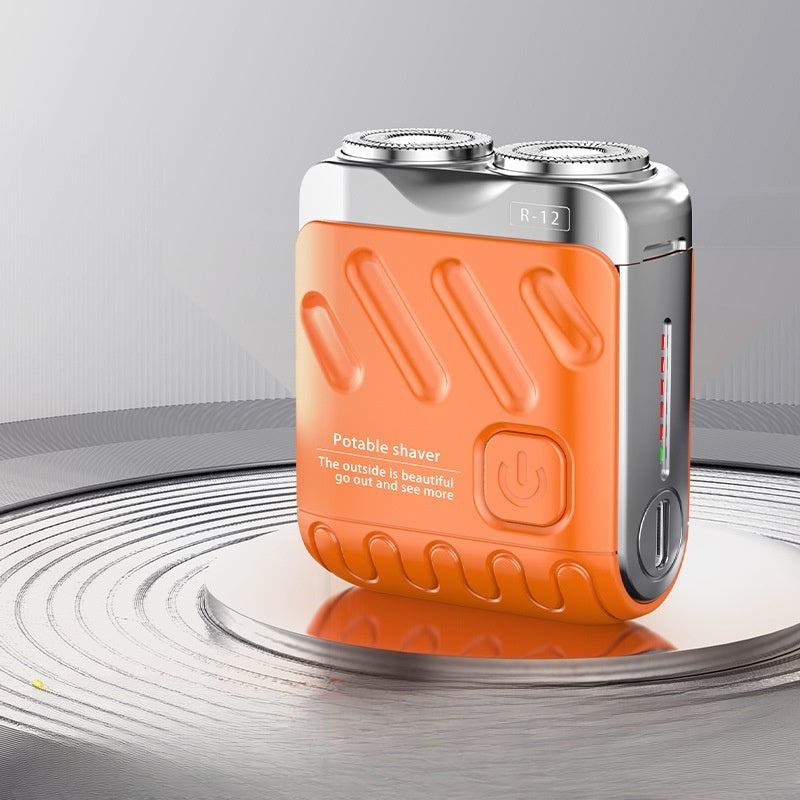 Mini Portable Electric Shaver – Ultra Clean Beard Knife for Men | Automatic & Manual Grooming Tool