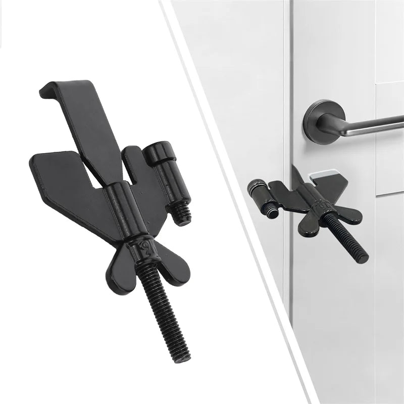 Portable Door Lock Privacy Security Lock – Anti-Theft Travel Lock for Home, Apartment & Bedroom Safety