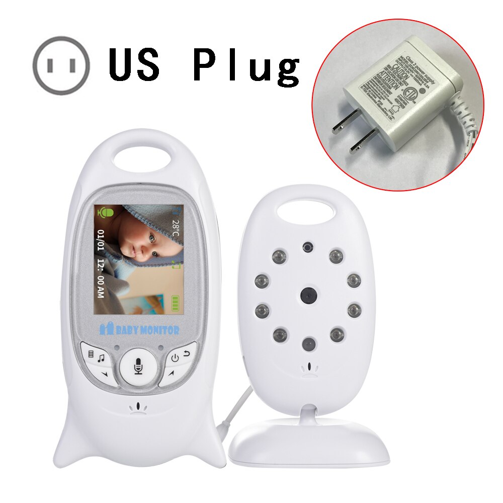 VB601 Baby Monitor 2-Inch Video Nanny Camera with Night Vision, Temperature Monitoring & 8 Lullabies