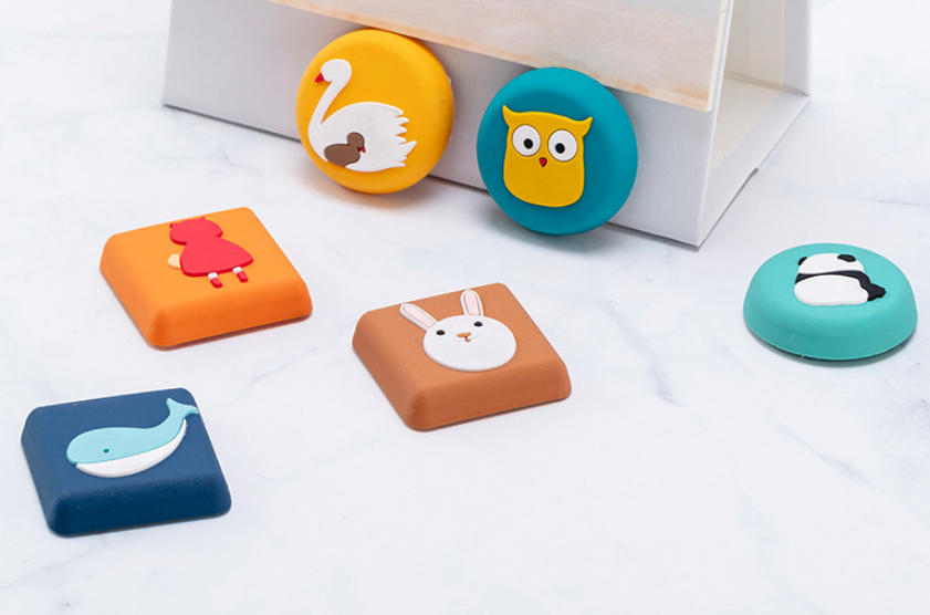 Original Cartoon Silicone Door Bumper Pad – Thickened Shockproof Wall & Corner Protector