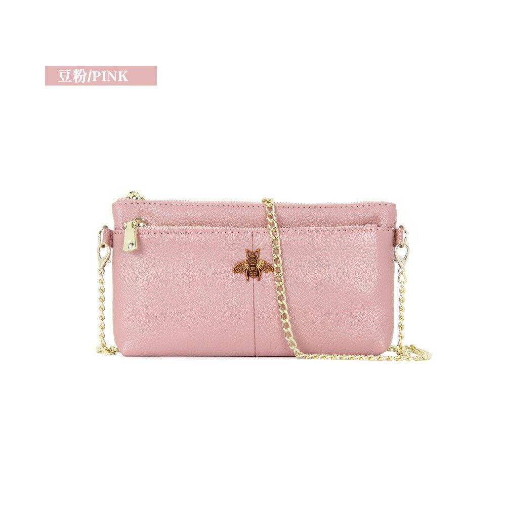 CICICUFF Genuine Leather Messenger Bag – Retro Head Layer Cowhide Shoulder & Crossbody Handbag for Women