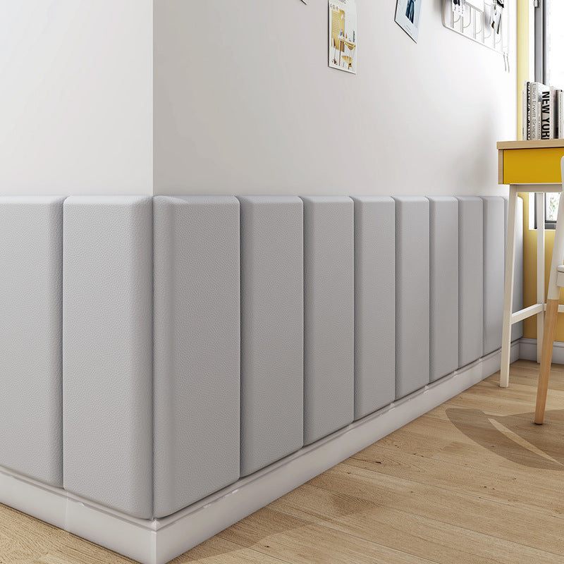 Kids' 3D Wall Stickers – Self-Adhesive Soft Leather Panels | Anti-Collision Wall & Bedhead Panels (2–8 PCS) | Kids’ 3D Wall Stickers Décor