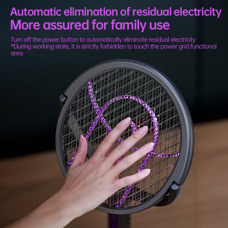 2-in-1 Multi Mosquito Killer Lamp – Retractable Angle USB Rechargeable Bat Repellent