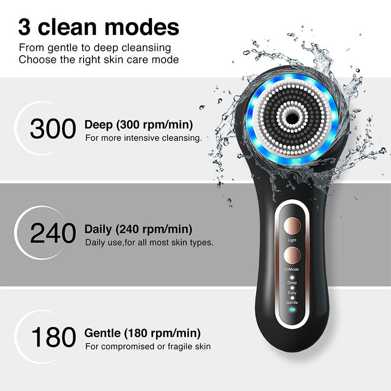 Electric Facial Brush – Portable Multi functional Beauty Tool for Makeup & Blackhead Removal