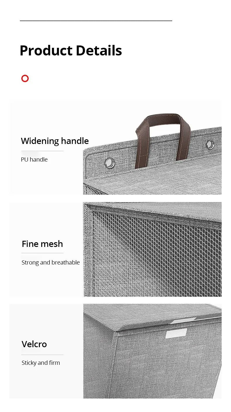 Dirty Clothes Basket – Foldable Multi-functional Home & Dormitory Wall Hanging Storage Organizer