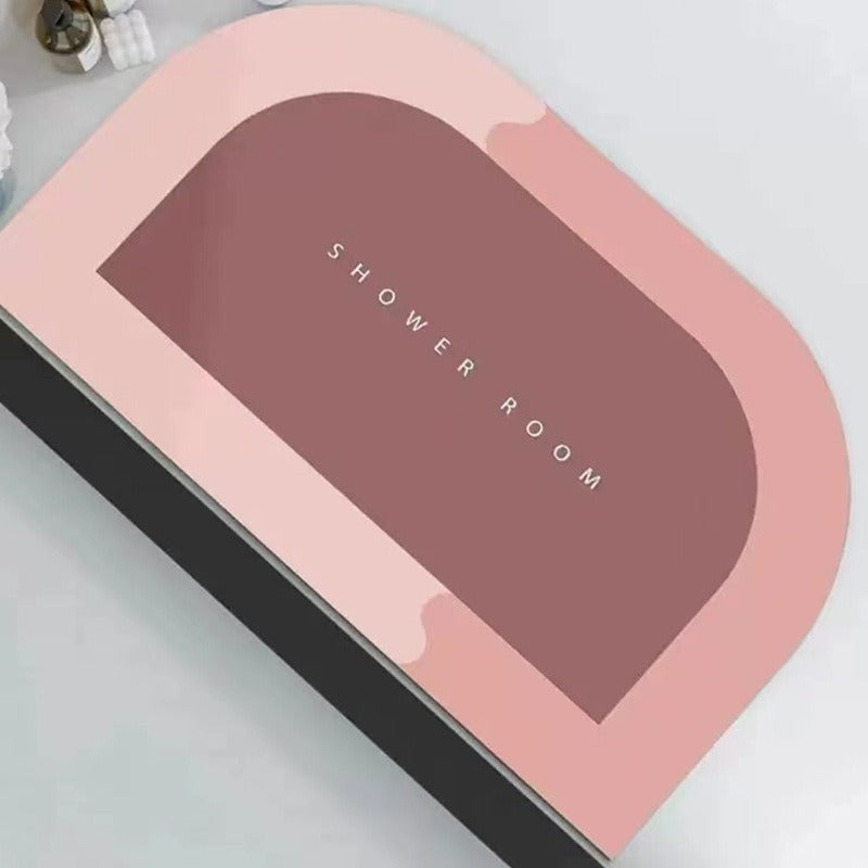 Soft Cushion Floor Mat – Absorbent Non-Slip Quick-Drying Bathroom Door Carpet