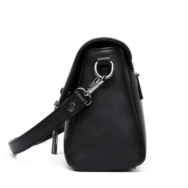 Luxury Women Messenger Bag – Leather Shoulder Tote & Crossbody Handbag for Travel and Casual Use