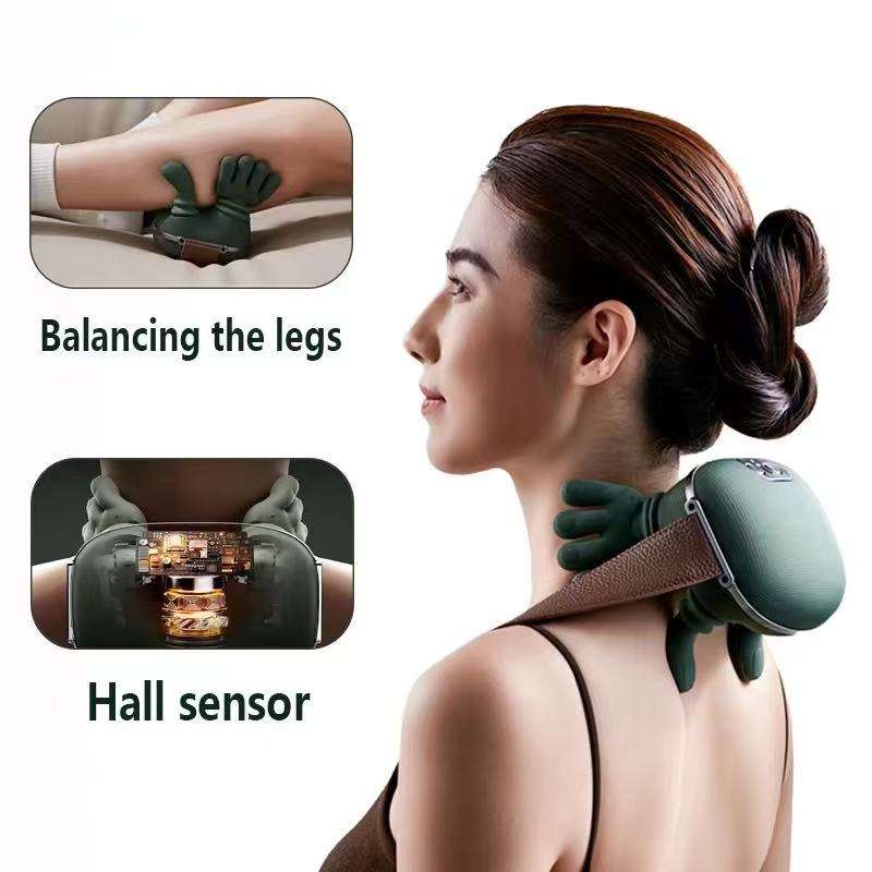 Shoulder and Neck Massager – Multi-functional Heating Cervical Massager for Home Use