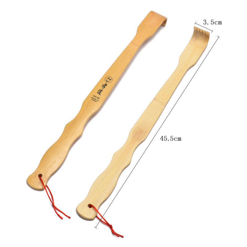 Hand Carved Back Scratching Device – Wooden Old Man Design Comfortable Scratch Tool