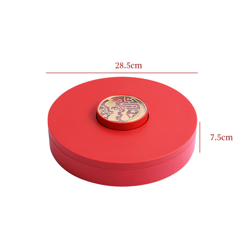 New Year Compartmentalized Candy Tray with Lid – Candy Box for Holidays & Celebrations