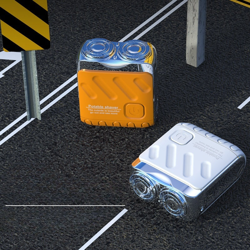 Mini Portable Electric Shaver – Ultra Clean Beard Knife for Men | Automatic & Manual Grooming Tool