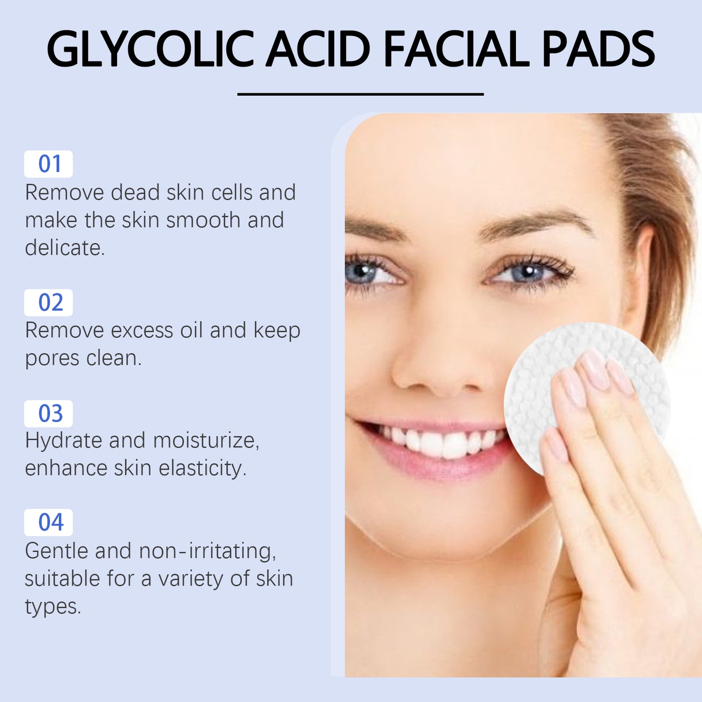 Salicylic Acid Cleansing Pad – Deep Pore Cleanser for Smooth, Hydrated, Radiant Skin