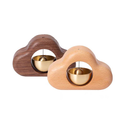 Wooden Bell Door Wind Chime – Entrance Reminder & Decorative Collision Bell