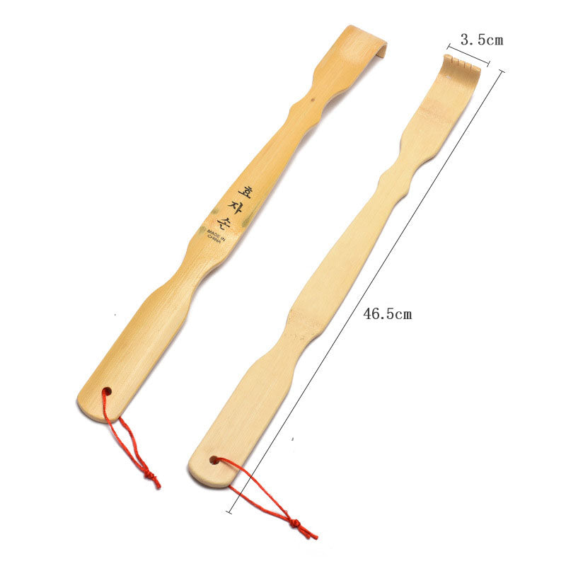 Hand Carved Back Scratching Device – Wooden Old Man Design Comfortable Scratch Tool