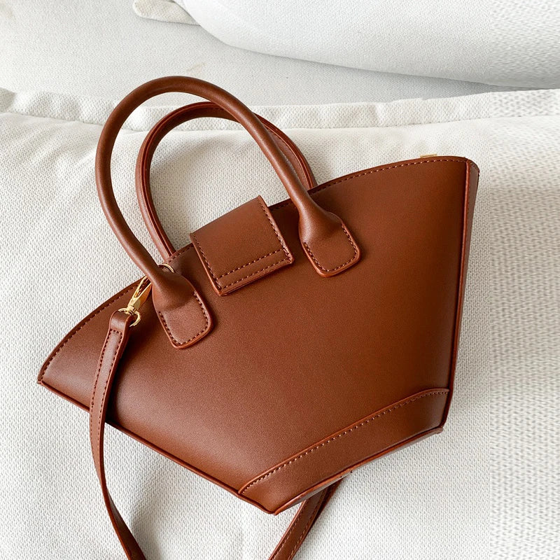 Vintage Shell Bags for Women – Luxury Designer PU Handbags & Small Shoulder Messenger Bag