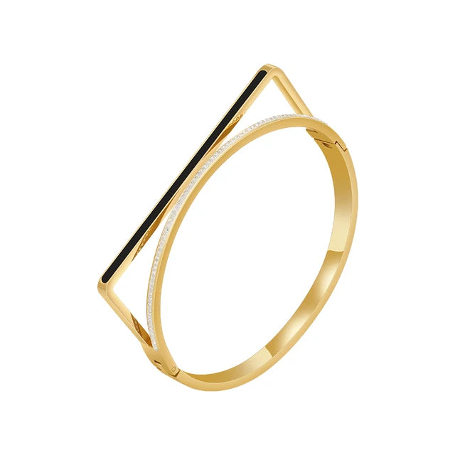 Stainless Steel Cuff Bracelet for Women – Trendy Elegant Stainless Steel Cuff Bracelet Jewelry