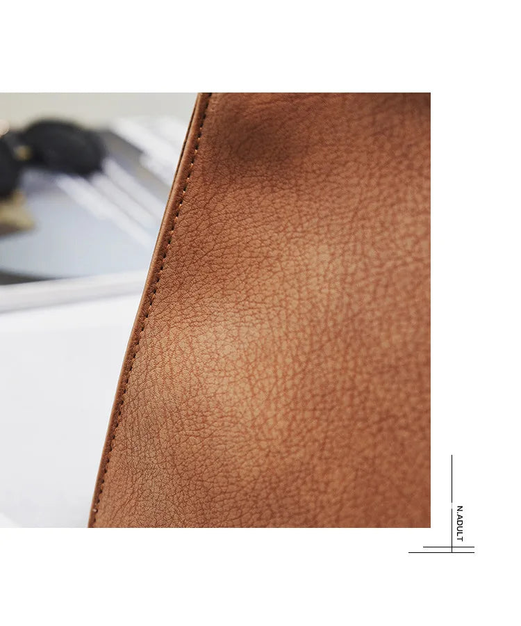 Luxury Suede Leather Handbag for Women – Casual Tote Bag, Large Shoulder & Messenger Bag, High-Quality Women’s Handbag with Fur Ball