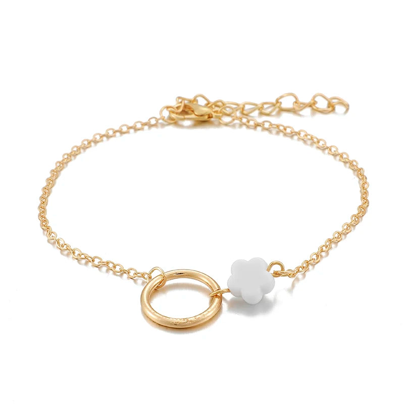 Bohemian Gold Tassel Bracelet – Tocona Luxury Zinc Alloy Fashion Jewelry for Women