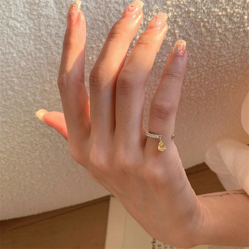 High-End S925 Sterling Silver Zircon Brushed Ring – Medieval Style Retro Women’s Jewelry