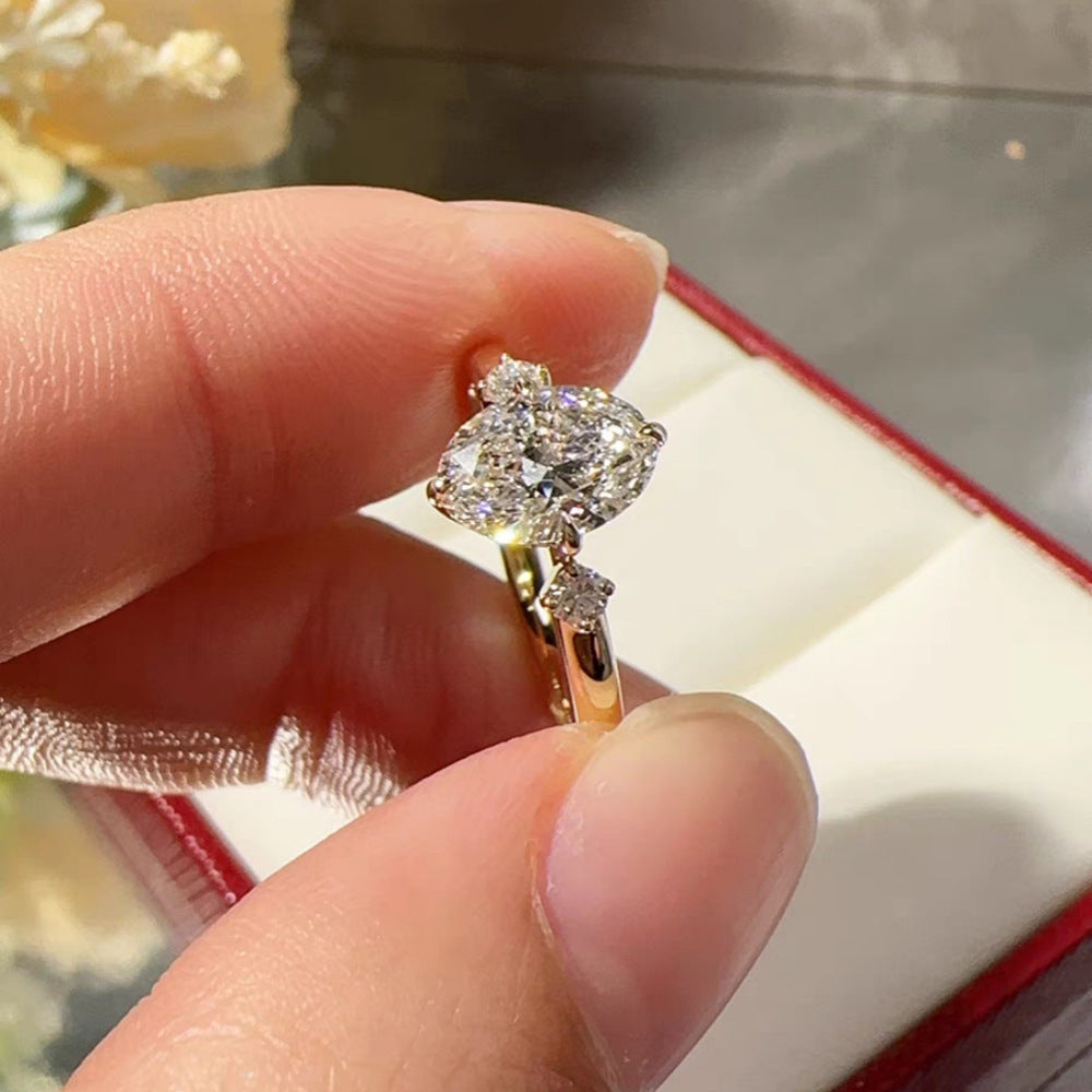 High-End S925 Sterling Silver Zircon Brushed Ring – Medieval Style Retro Women’s Jewelry