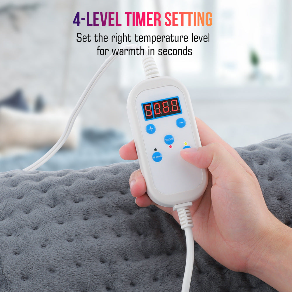 Hailicare Electric Heating Seat Cushion – Intelligent Warm-Up Blanket with Multi-Functional Knee & Waist Pads