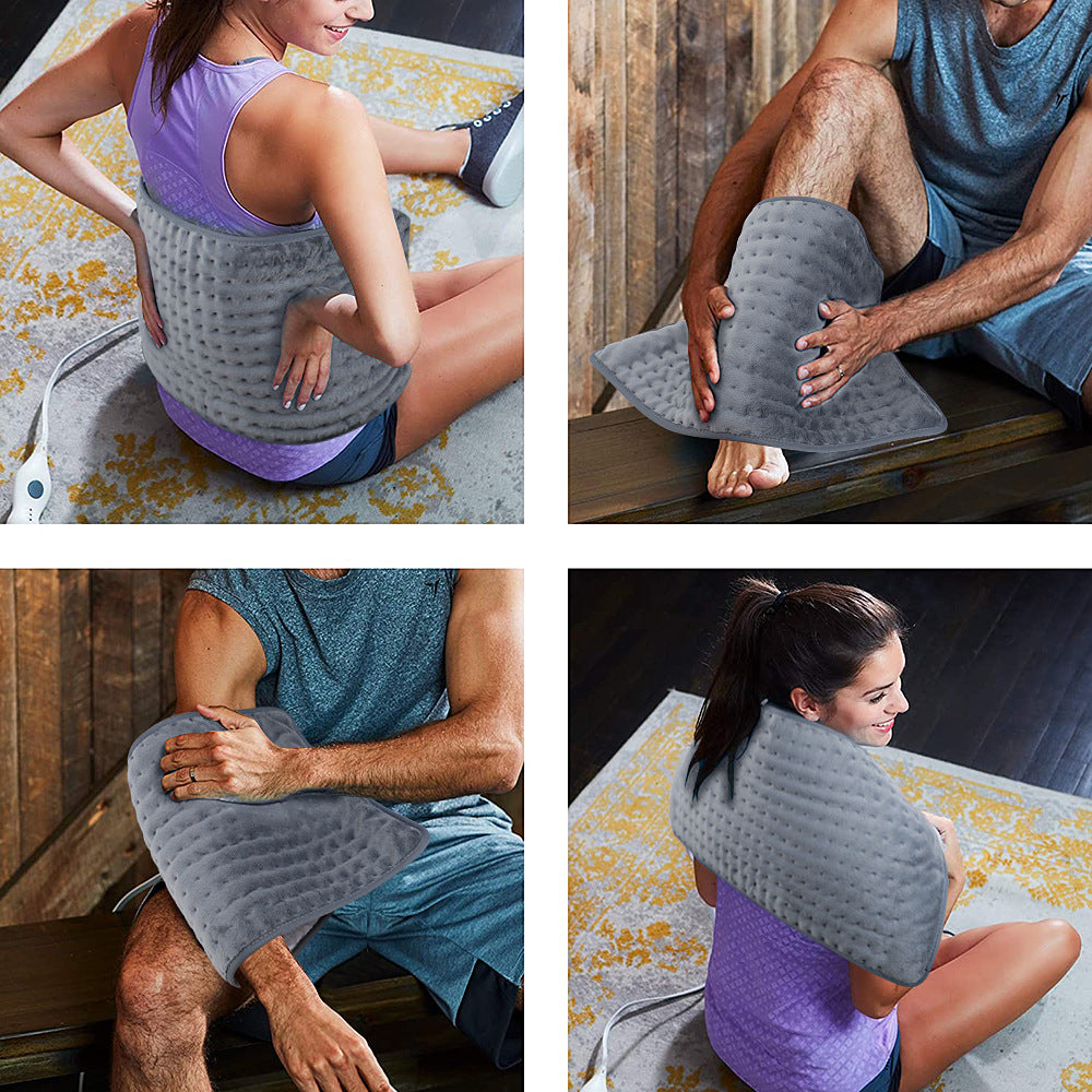 Hailicare Electric Heating Seat Cushion – Intelligent Warm-Up Blanket with Multi-Functional Knee & Waist Pads