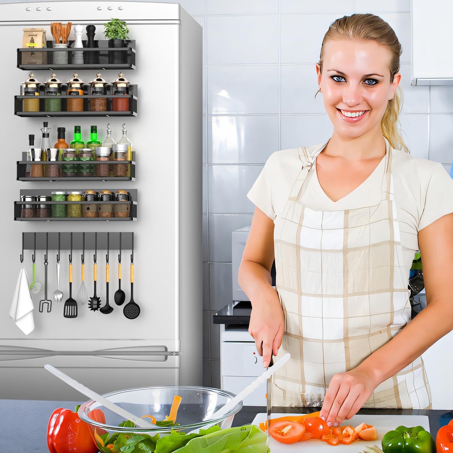 Multifunctional Vegetable Chopper – Kitchen Dicer, Grater, and Shredder Set