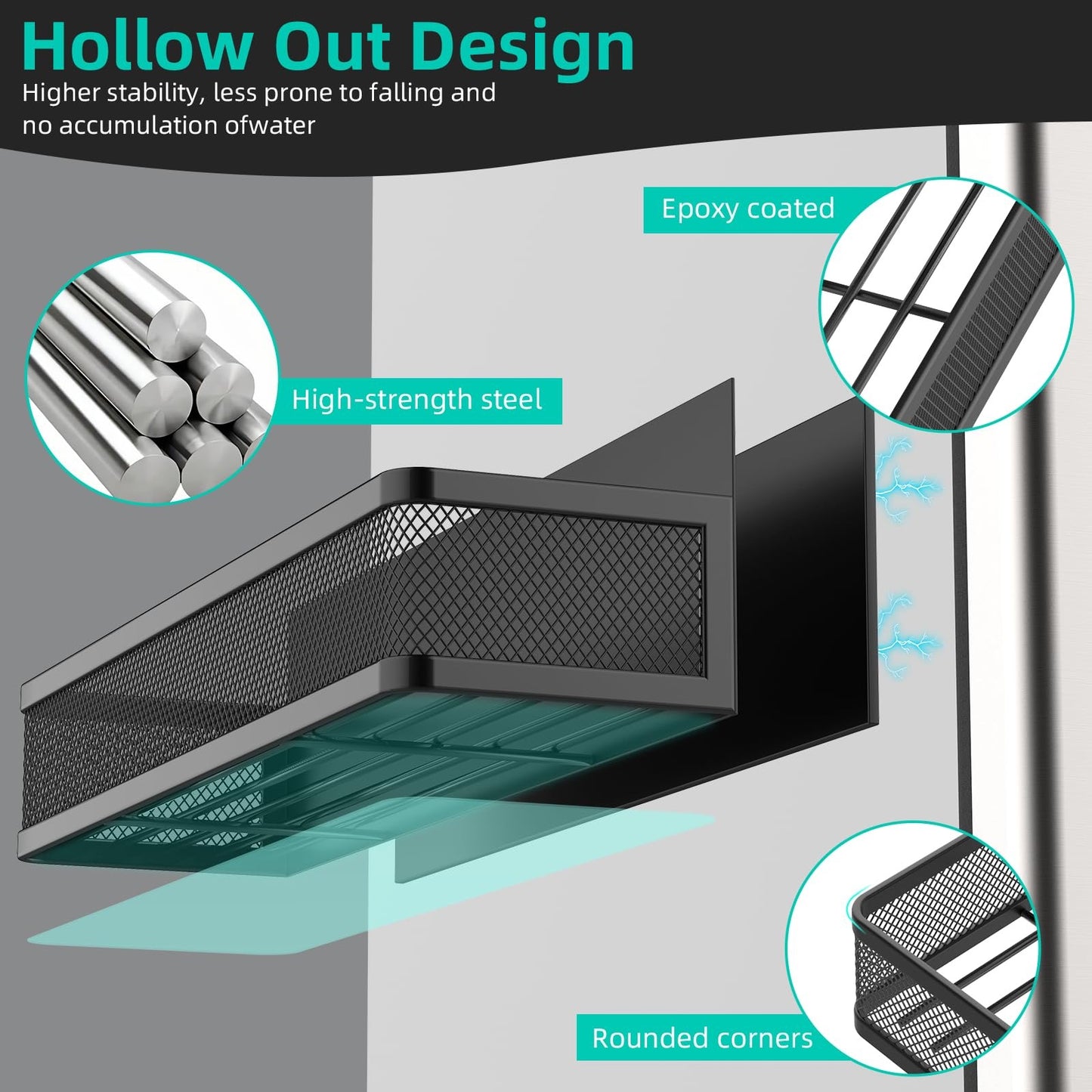 Magnetic Fridge Organizer Rack – Moveable Seasoning Shelf Spice Rack for Refrigerator