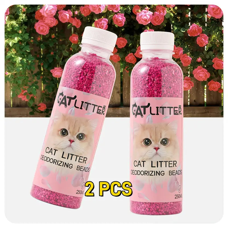 Cat Litter Box Deodorizer Beads