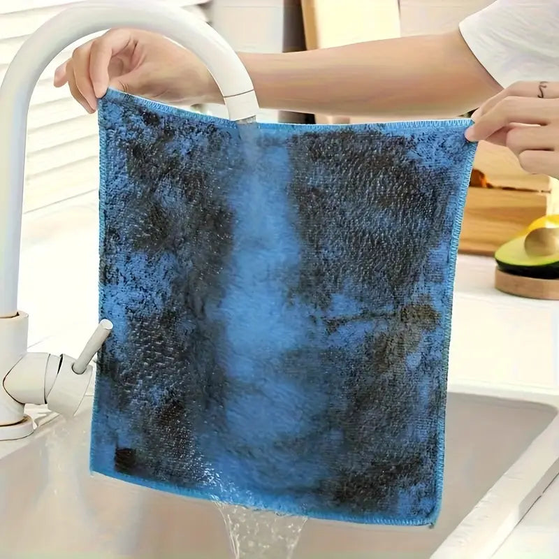 Multi-Purpose Microfiber Cleaning Cloths – 10 or 20pcs Set | Reusable, Absorbent & Quick-Dry Towels for Kitchen, Yard & More